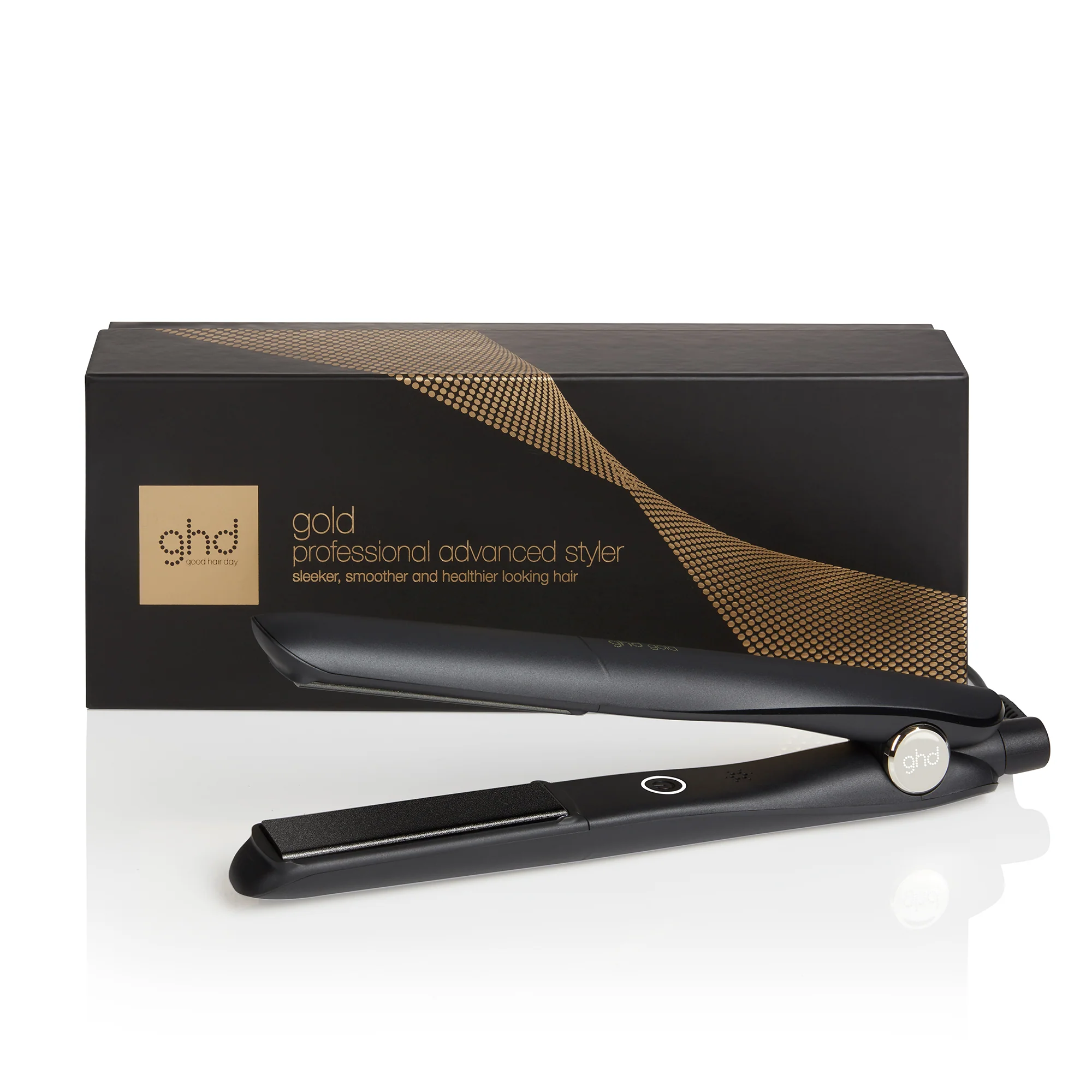ghd Gold - Hair Straightener (26mm Plate) - Black - Image 3