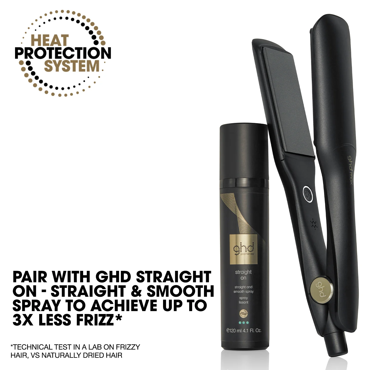 ghd Max - Wide Plate Hair Straightener (42mm Plate) Black - Image 5