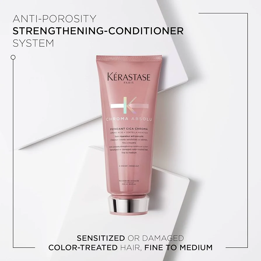Kérastase Chroma Absolu Fondant, Strengthening Conditioner, For Fine To Medium 200ml - Image 3