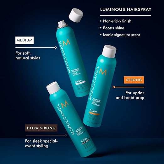 Moroccanoil Luminous Hairspray Medium 330ml - Image 3