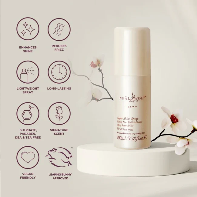 Neal & Wolf GLOW Super Shine Spray 100ml - Image 3