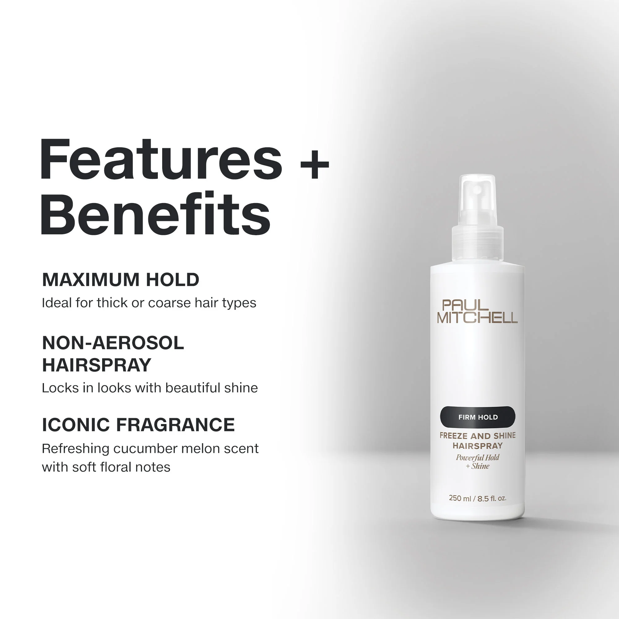 Paul Mitchell Freeze and Shine Super Spray 1000ml new packaging - Image 3