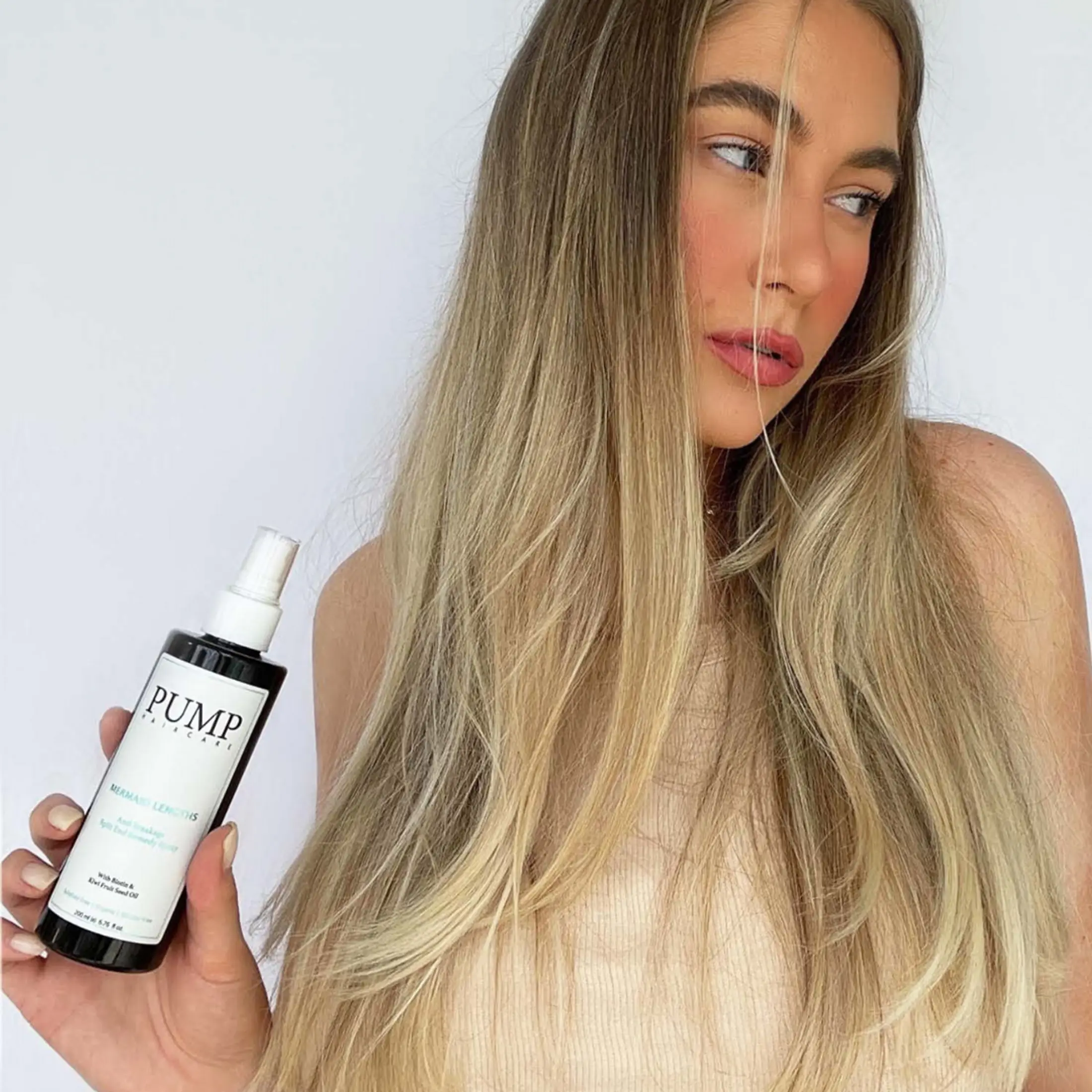 Pump Mermaid Lengths Anti Breakage + Split End Remedy Spray 200ml - Image 3