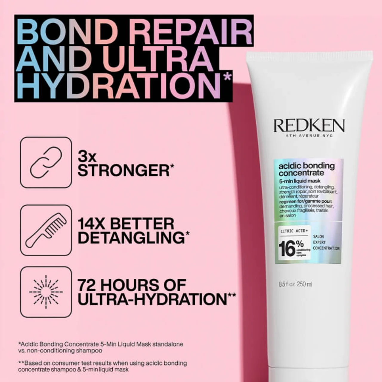Redken Acidic Bonding Concentrate 5 Minute Mask 250ML - Image 2
