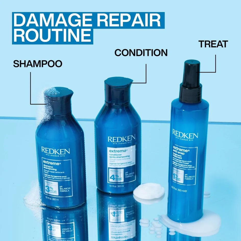 Redken Extreme Strength Repair Shampoo 300ml - Image 6