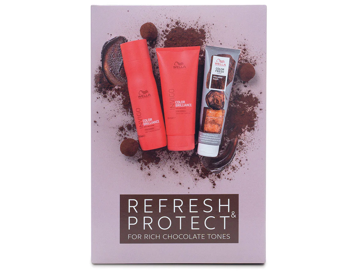 Wella Professionals Colour Protection Chocolate Brunette Set - Image 2