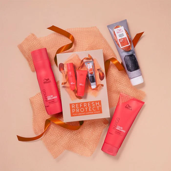 Wella Professional Color Protection Copper Tones Set - Image 2