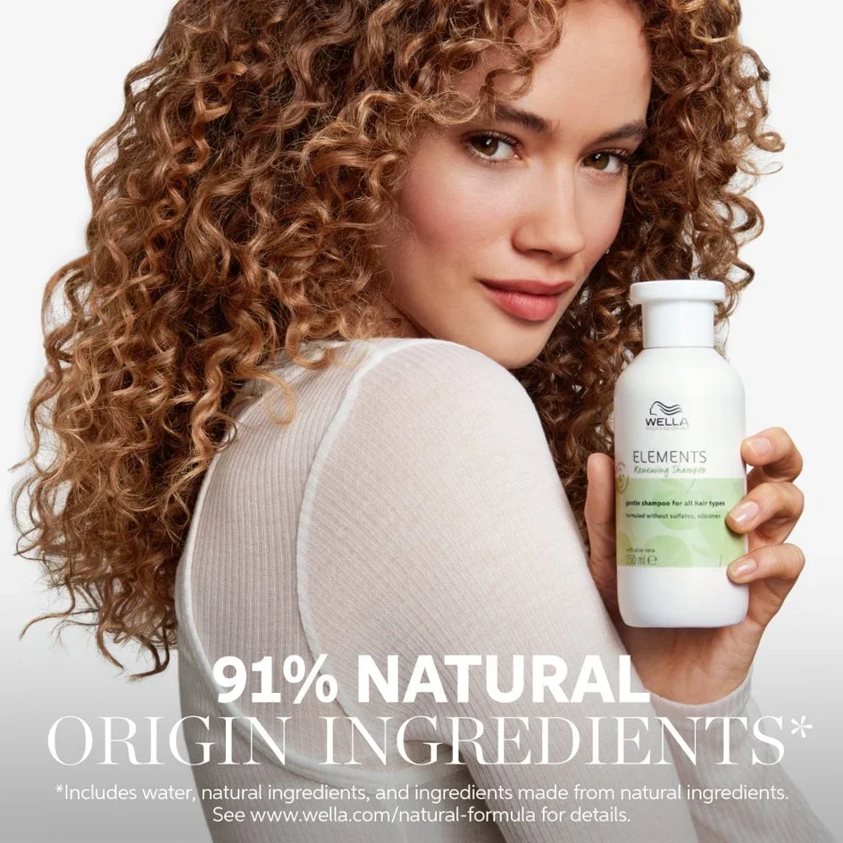 Wella Elements Renewal Gentle Shampoo 250ml - Image 2