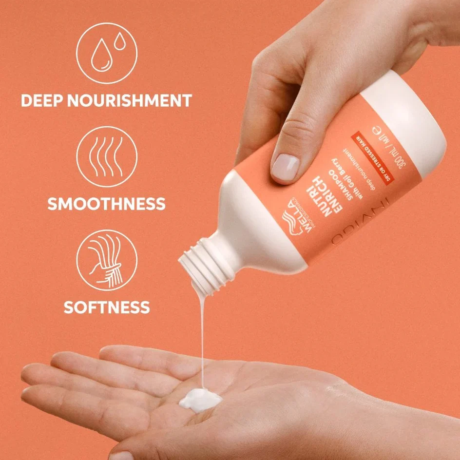 Wella Invigo Nutri-Enrich Deep Nourishing Shampoo 250ml - Image 4