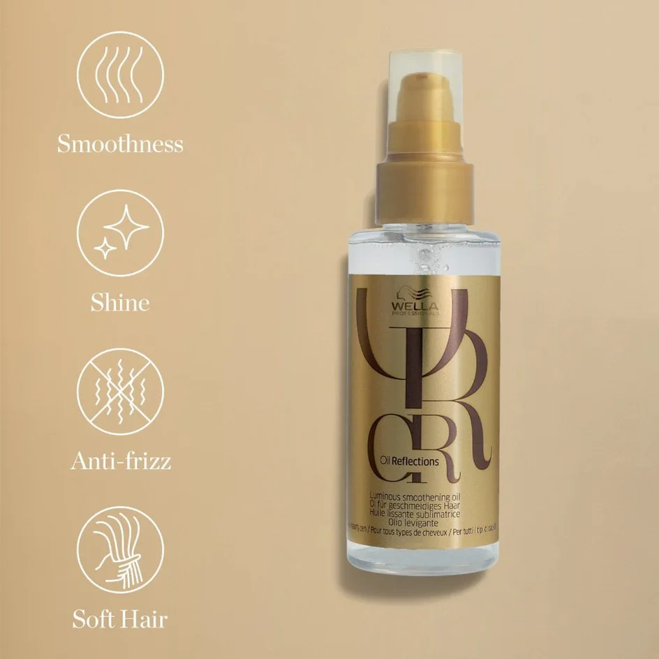 Wella Oil Reflections Luminous Smoothing & Shine Oil 100ml - Image 3